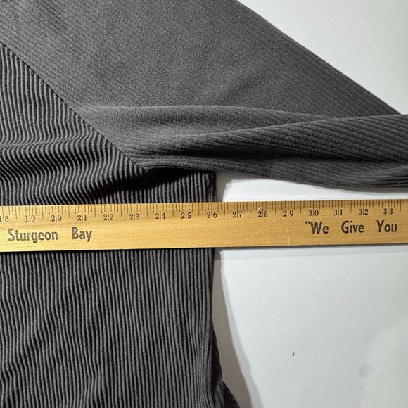 Cacique pahama set ribbed button up top floral pants grey Size 2X 22/24 - Picture 5 of 15